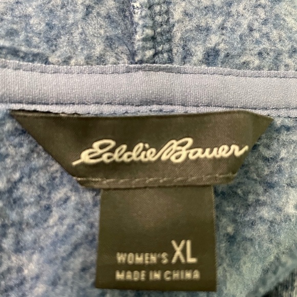Eddie Bauer XL zip up sweat shirt with pockets and hood in great condition - Picture 6 of 10